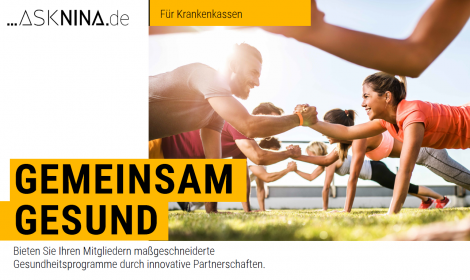 Unser Angebot für Krankenkassen